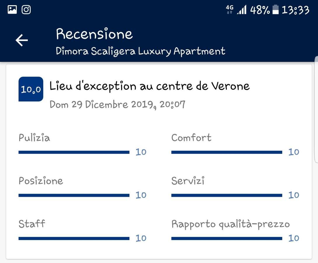 Dimora Scaligera Luxury Apartment Verona Exterior foto